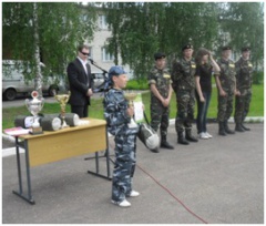 Соревнования «Юный полицейский России»