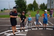 Сотрудники ГИБДД проводят профилактические занятия на школьных площадках по изучению Правил дорожного движения.