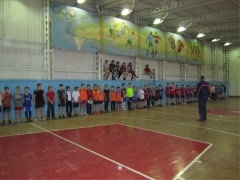 Районные соревнования по мини-футболу (средняя возрастная группа). 