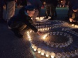 Более 2000 свечей зажгли в память о жертвах Беслана