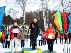 Соревнования по лыжным гонкам областной Спартакиады муниципальных районов.