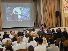 В Великосельском аграрном колледже состоялась встреча студентов с Наталией Бондаревой.