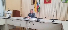 Андрей Забаев принял участие в совещании в формате ВКС