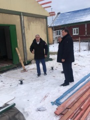 Строительство нового  фельдшерско-акушерского пункта в селе Ставотино