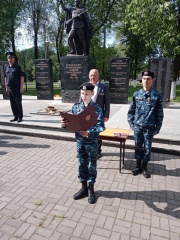 1 июня в Гаврилов–Ямском муниципальном районе 16 воспитанников отряда ЮДП «МВД» были приведены к присяге.
