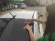 Волонтеры «Культуры» приняли активное участие в организации автопикета и раздаче ленточек в цветах российского флага