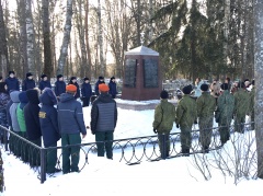 27 января в Гаврилов-Яме прошёл митинг в честь 76-летия снятия блокады Ленинграда.