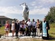 Открытие обновленного памятника землякам, погибшим в годы Великой Отечественной войны.