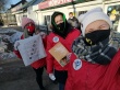 В Гаврилов-Ямском районе продолжаются акции по бесплатной раздаче масок населению.